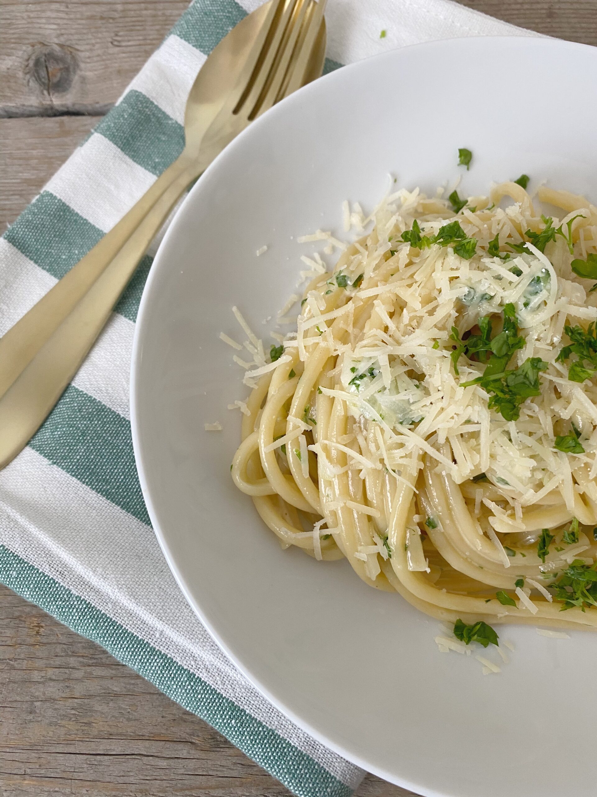 Spaghetti alfredo