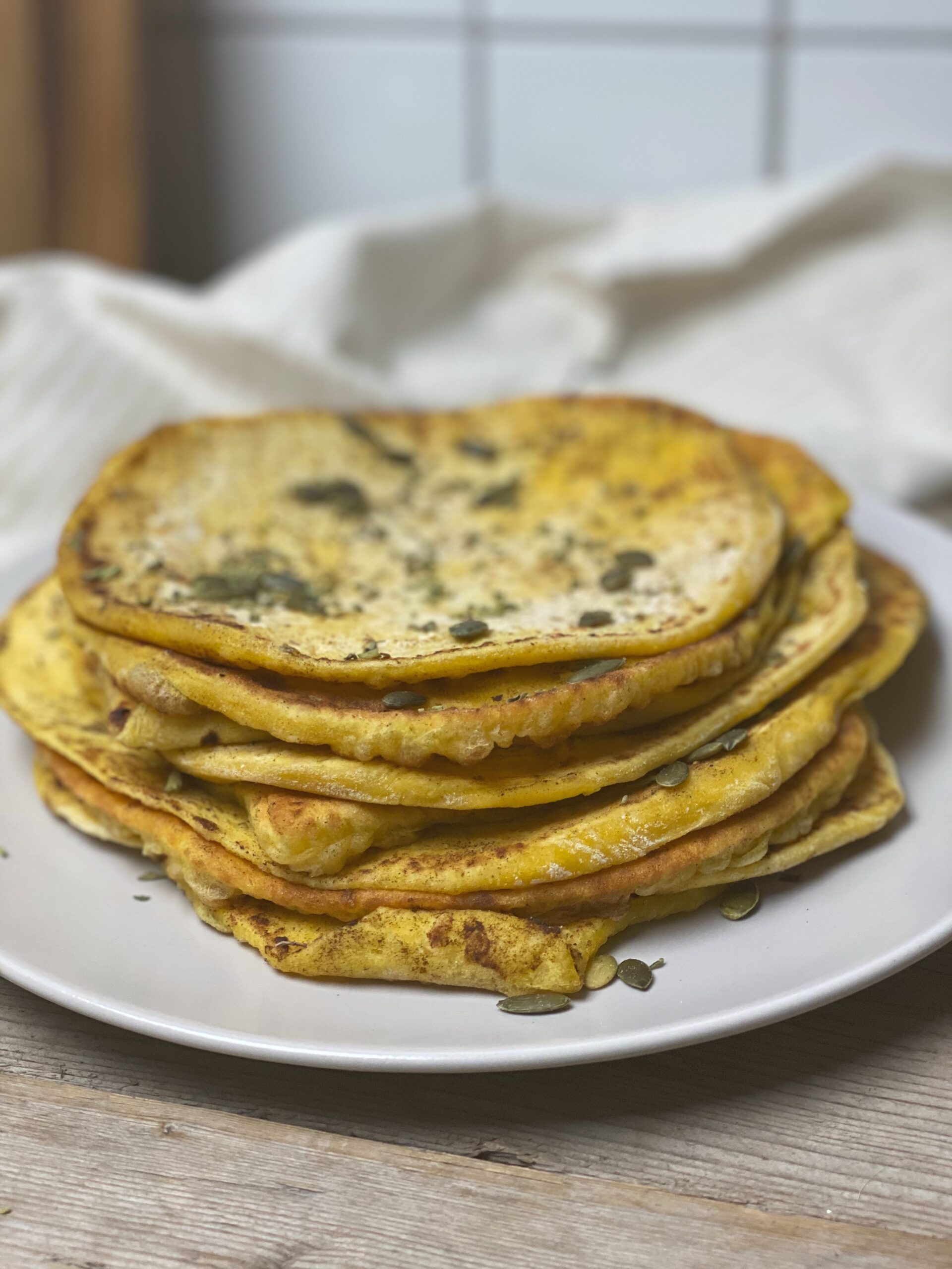 Græskarfladbrød