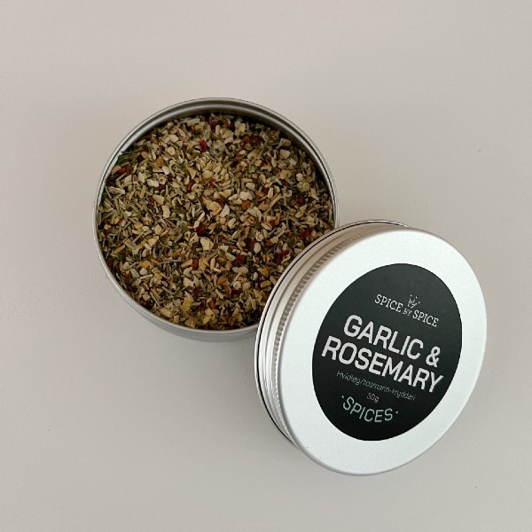 Garlic and rosmary krydderi